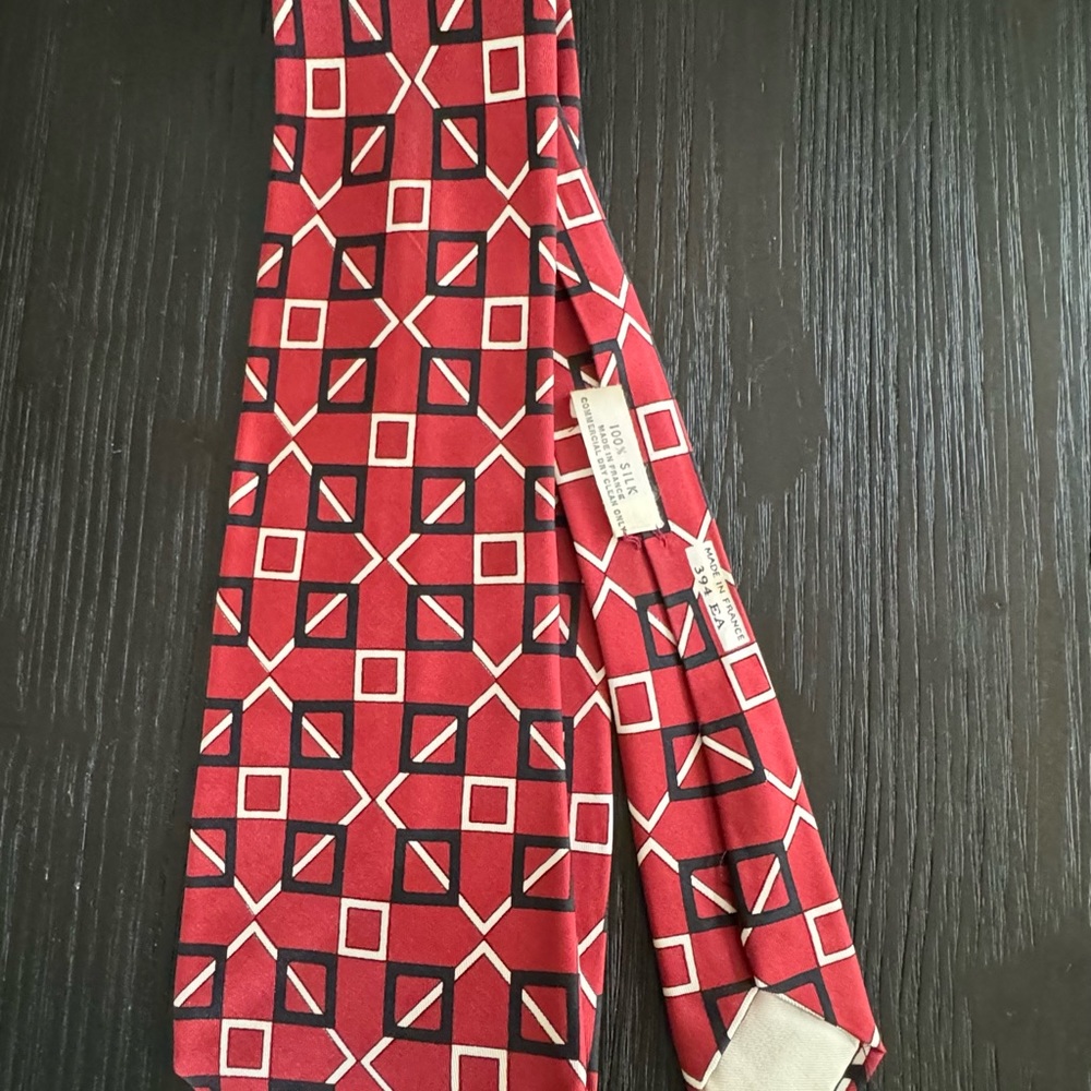 HERMÈS Vintage Silk Tie - Picture 6 of 13
